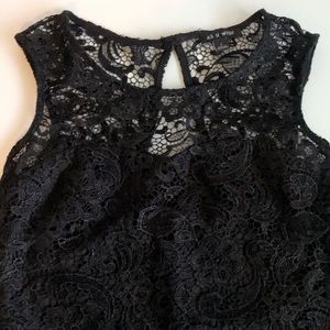 Mini Sheath Lace Dress